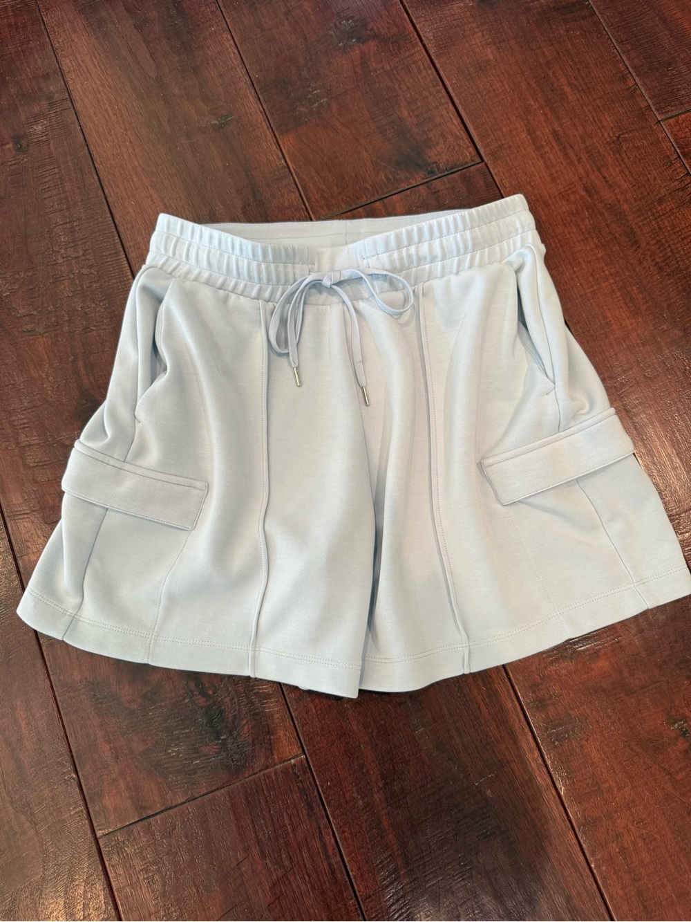 CALIA by Carrie Underwood Light Blue Athletic Cargo Shorts